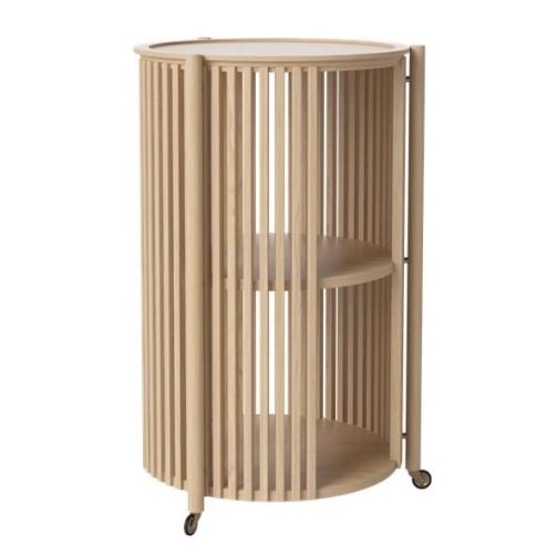 Barek drewniany STORY na kółkach Bolia