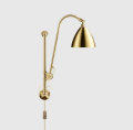 Lampa ścienna BESTLITE BL5 mosiężna GUBI mosiężny klosz