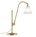 Lampa biurkowa BESTLITE BL1 mosiężna GUBI porcelanowa