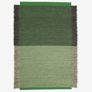 Dywan FRINGE zielony Kvadrat
