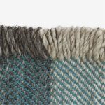 Dywan FRINGE niebieski Kvadrat
