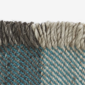Dywan FRINGE niebieski Kvadrat