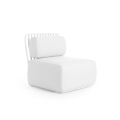 Fotel ogrodowy GRILL DIABLA plain white