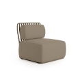 Fotel ogrodowy GRILL DIABLA plain bronze
