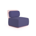 Fotel ogrodowy GRILL DIABLA urban violet