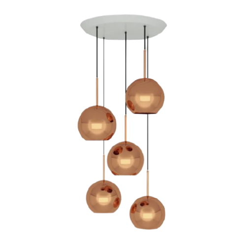 Żyrandol COPPER ROUND 25 Tom Dixon