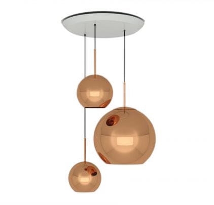 Żyrandol COPPER TRIO ROUND Tom Dixon
