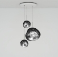 Żyrandol MELT TRIO ROUND LED Tom Dixon chrome