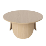 Stolik kawowy PEYOTE Ø80 dębowy Bolia 