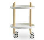 Stolik pomocniczy BLOCK Ø45 na kółkach Normann Copenhagen