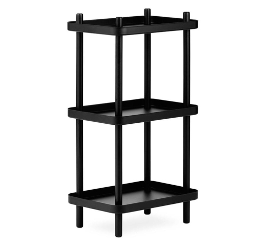 Szafka BLOCK 50x35 biała / czarna NORMANN COPENHAGEN