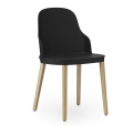 Krzesło ALLEZ dębowe nogi Normann Copenhagen czarny