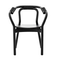 Krzesło KNOT czarne z sznurkiem Normann Copenhagen