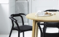 Krzesło KNOT czarne z sznurkiem Normann Copenhagen