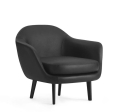 Fotel SUM Normann Copenhagen Black Ultra Leather