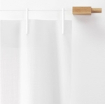 ZESTAW zasłona READY MADE CURTAIN Washi + elementy do montażu KVADRAT