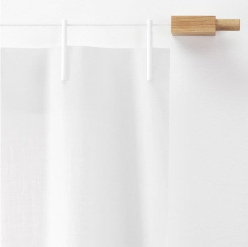 ZESTAW zasłona READY MADE CURTAIN Washi + elementy do montażu KVADRAT