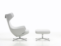 Fotel z podnóżkiem GRAND REPOS Vitra