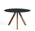 Stół okrągły CPH 25 Ø120 orzech amerykański HAY ciemnoszary