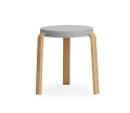 Stołek TAP dębowy Normann Copenhagen  szary