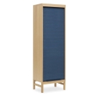 Szafka JALOUSI wysoka z kolorowym frontem Normann Copenhagen