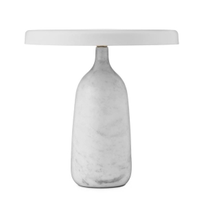 Lampa stołowa EDDY biały marmur Normann Copenhagen