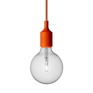Lampa E27 pomarańczowa Muuto