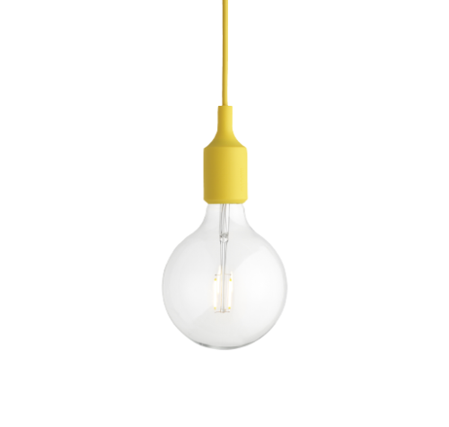 Lampa E27 pomarańczowa Muuto