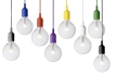Lampa E27 fioletowa Muuto