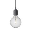 Lampa E27 ciemnoszara Muuto
