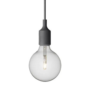 Lampa E27 ciemnoszara Muuto