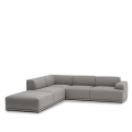 Sofa modułowa CONNECT SOFT 1, narożnik w konfiguracji 1, tkanina Re-wool 128,  Muuto