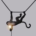 Lampa wisząca MONKEY SWING czarna małpa outdoorowa Seletti