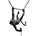 Lampa wisząca MONKEY SWING czarna małpa outdoorowa Seletti