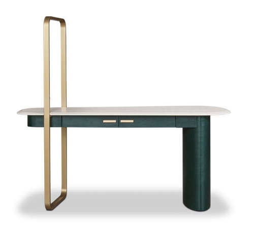 Biurko ELLIPSE LIGHT UP z lampą Baxter