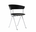 Krzesło OFFICINA twarde siedzisko Magis