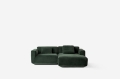 Sofa DEVELIUS dwuosobowa AndTradition velvet Forest