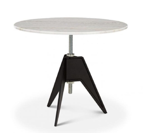 Stół SCREW TABLE 90cm marmurowy Tom Dixon