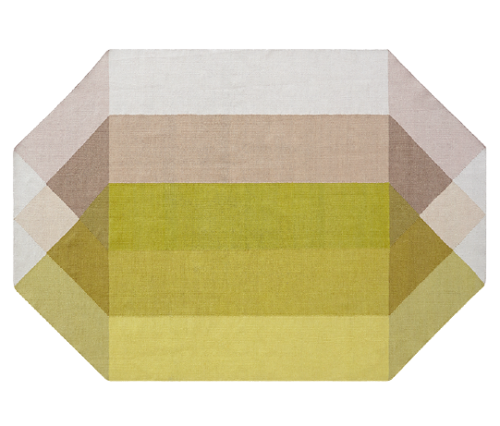 Dywan outdoorowy DIAMOND Gan Rugs zielono-różowy