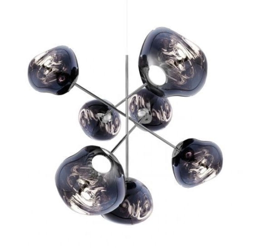 Żyrandol MELT LED LARGE Tom Dixon SMOKE