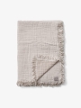 Narzuta bawełniana COLLECT COTTON THROWN SC32 mleczna