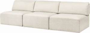Sofa WONDER trzyosobowa bez podłokietników GUBI 