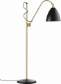 Lampa podłogowa BESTLITE BL3 M 21 mosiężna Gubi czarna
