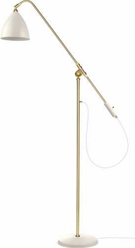 Lampa podłogowa BESTLITE BL4 M Ø21 mosiężna Gubi