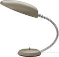Lampa biurkowa COBRA  ciepła szarość