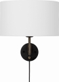 Lampa ścienna GRAVITY L antyczny mosiądz GUBI biały klosz