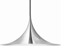 Lampa wisząca SEMI Ø60 metaliczna Gubi  chrom