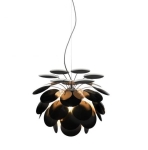 Lampa wisząca DISCOCÓ 53 złoto-czarna Marset