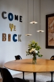 Lampa wisząca GINGER 32 biało-czarna Marset