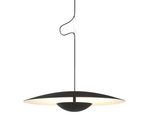 Lampa wisząca GINGER 60 biało-czarna Marset